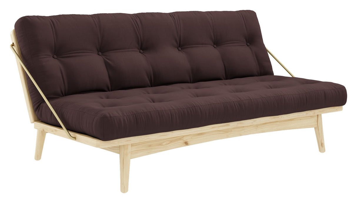 Folk Sofa bed, Pine/Brown