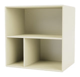 Mini 1102 Shelving Module with shelves, Vanilla