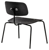 KEVI 2063 Lounge Chair, Black/Black