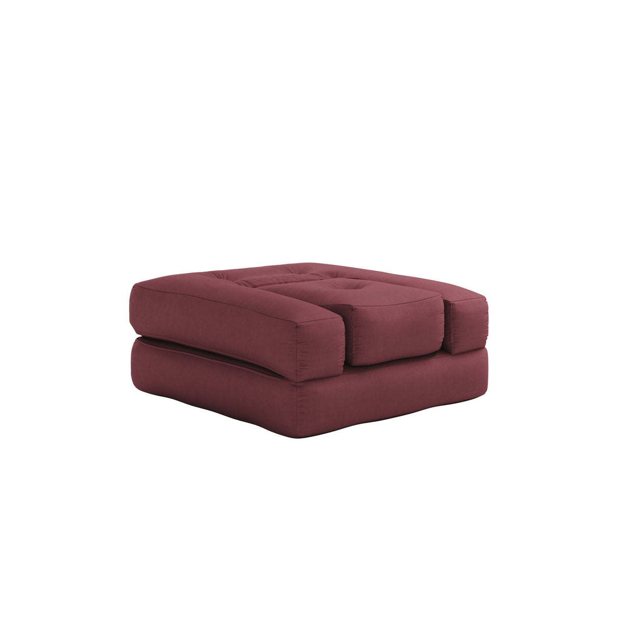 Cube Armchair, Bordeaux