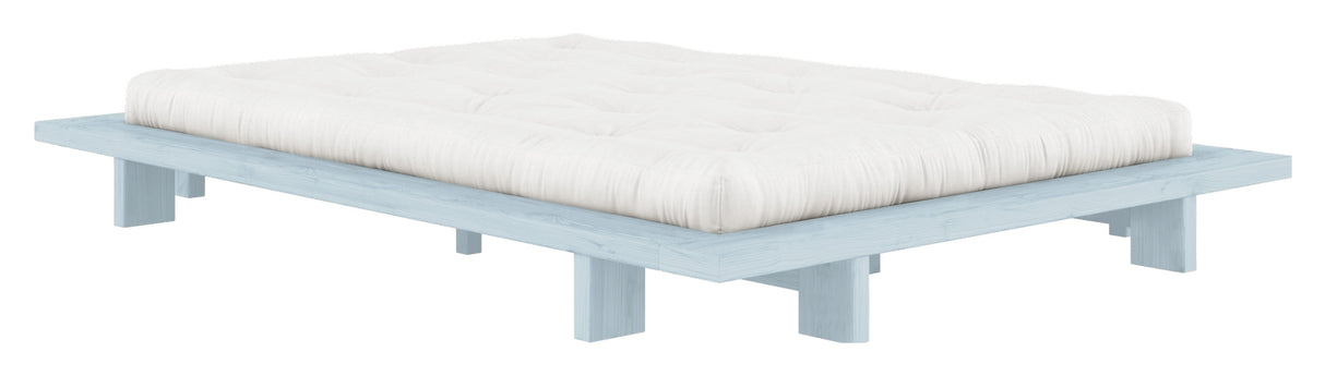 Japan Bed frame 140 x 200, blue