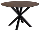 Heaven, dining table Ø119 - brown