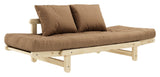 Beat Sofa Bed, Nature, Pine/Mocca