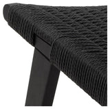 Carson, lounge chair - black