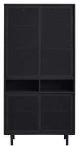 Veep, cabinet 180 cm - black