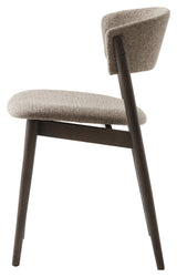 Revere, dining chair - latte