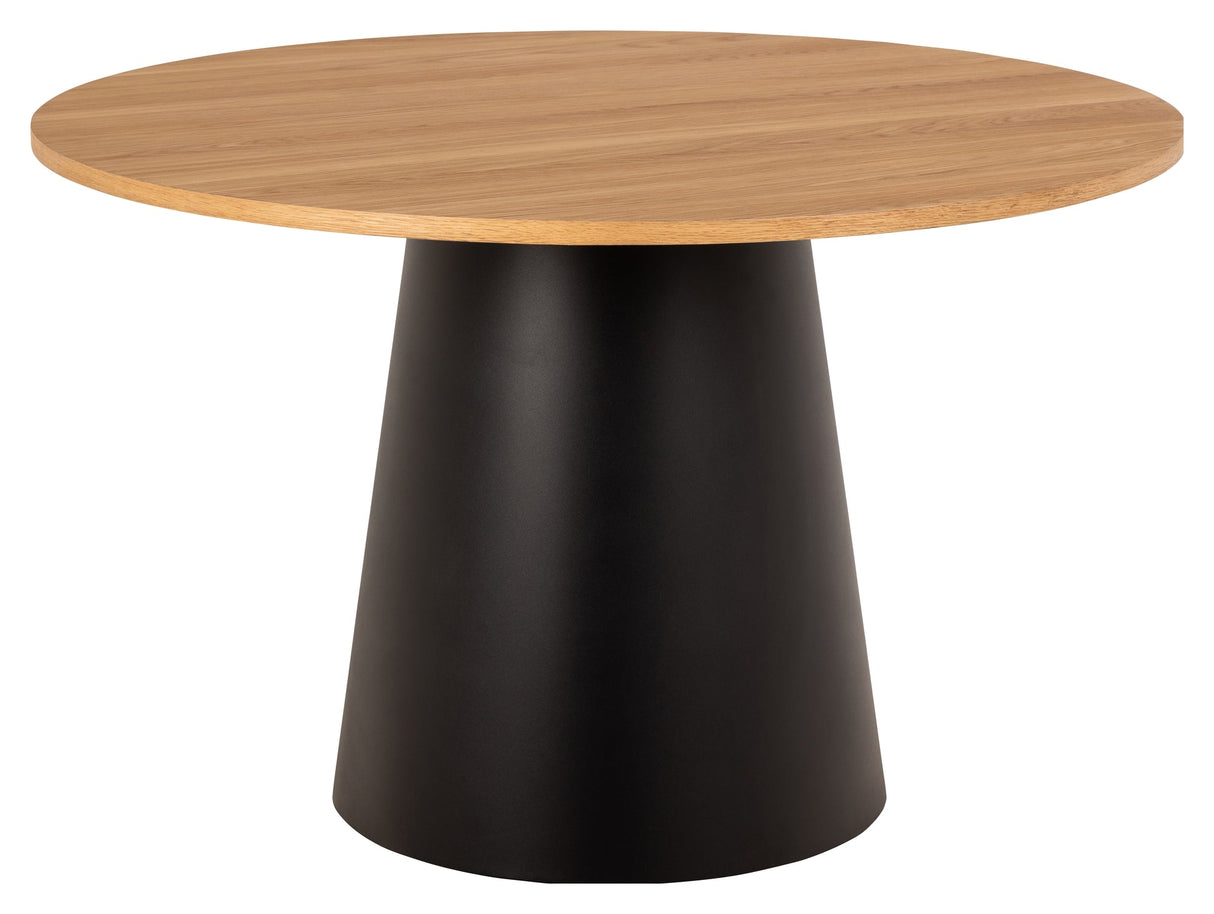 Soli, dining table Ø120 - oak