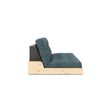 Base Sofa bed, Pale Blue/black