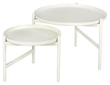 Turner Coffee Table Ø70, White