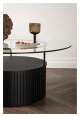 Bovall Coffee Table Ø90 - Black