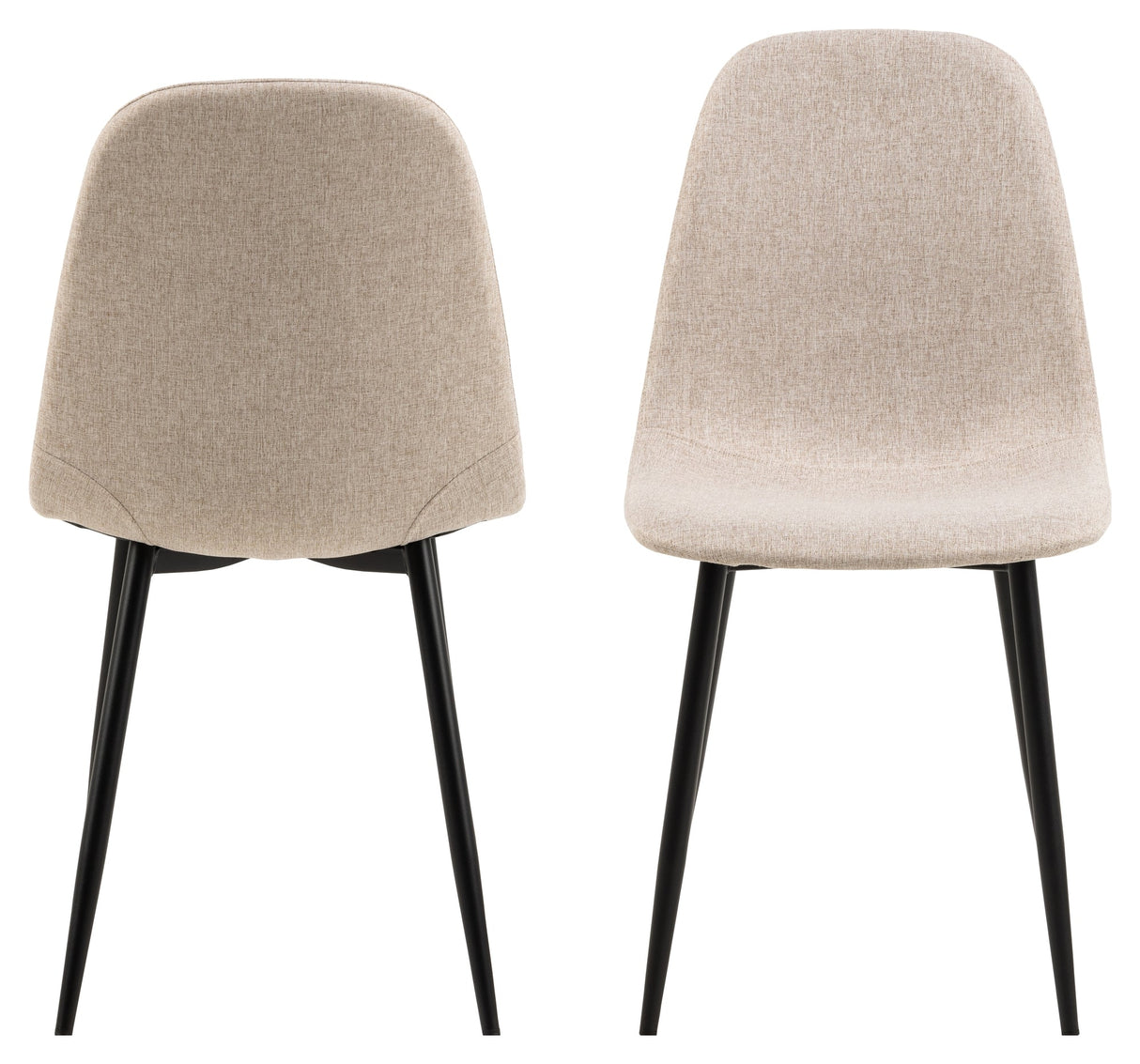 Celia, dining chair - beige