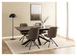 Aura, dining chair - taupe