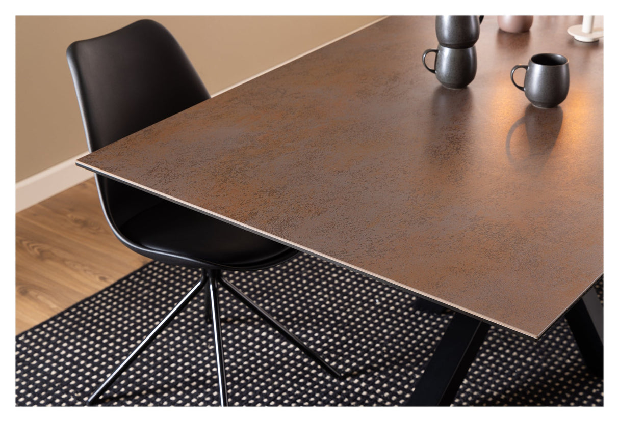 Heaven, dining table 200cm - brown