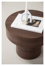 Malung Side Table Ø50 - Brown