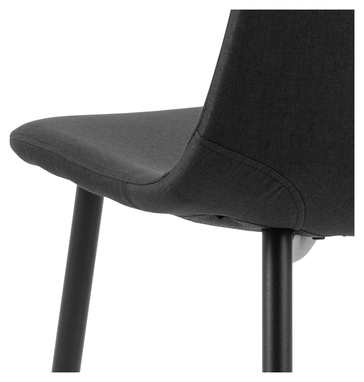 Celia, dining chair - black