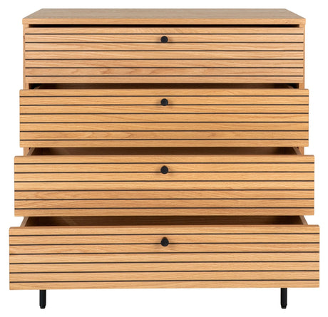 Kyoto, Chest 80x40x85cm, oak/black