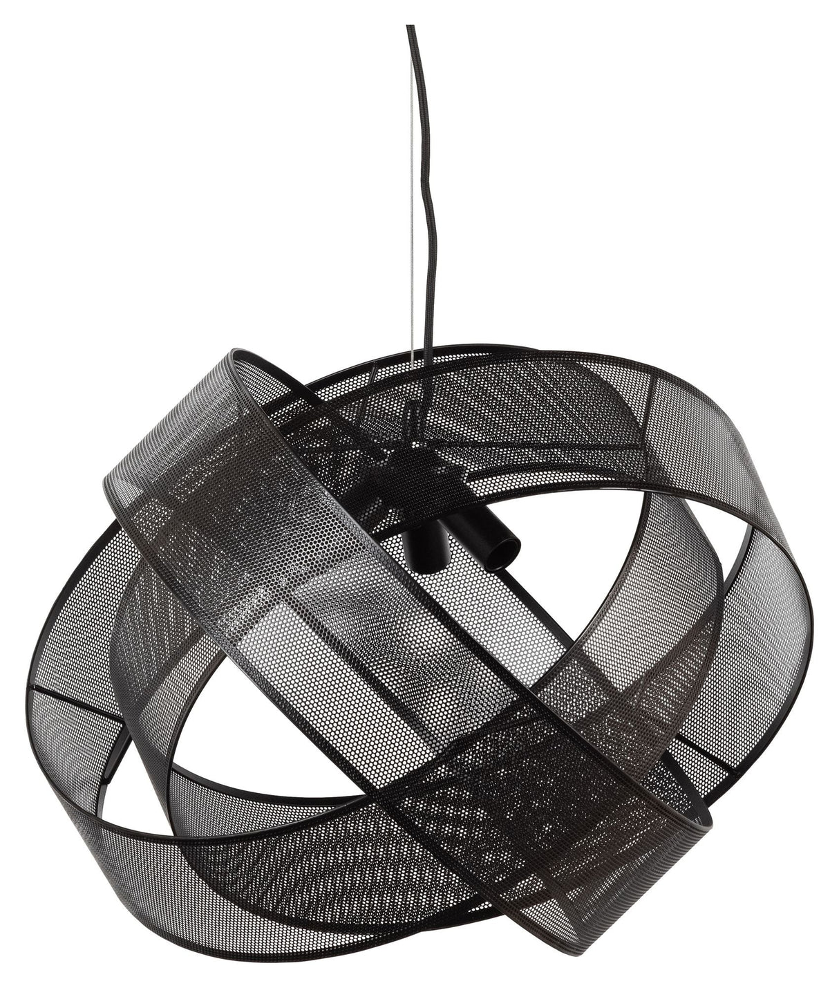 Arie Ceiling lamp, Ø50, Matte black metal