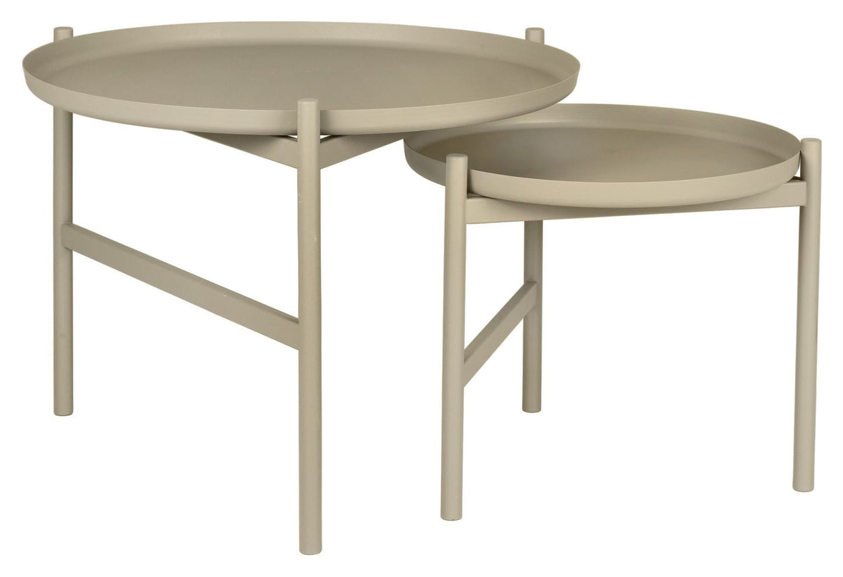 Turner Coffee Table Ø70, Gray