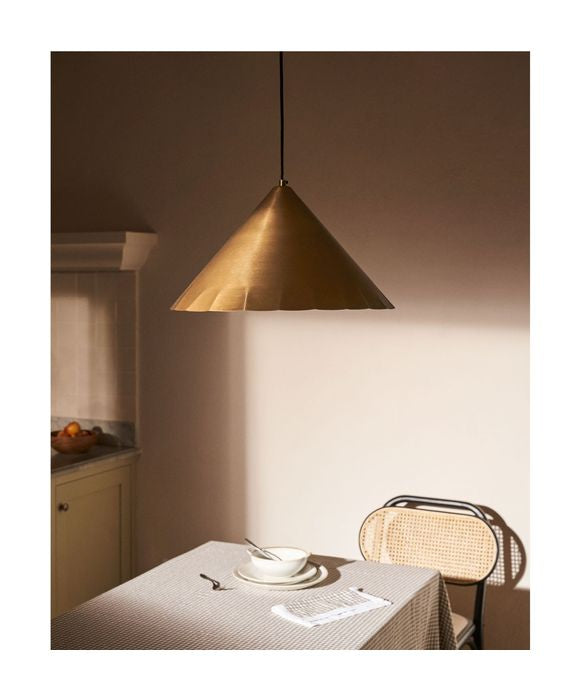 Parlava Ceiling luminaire, Brass, Ø46