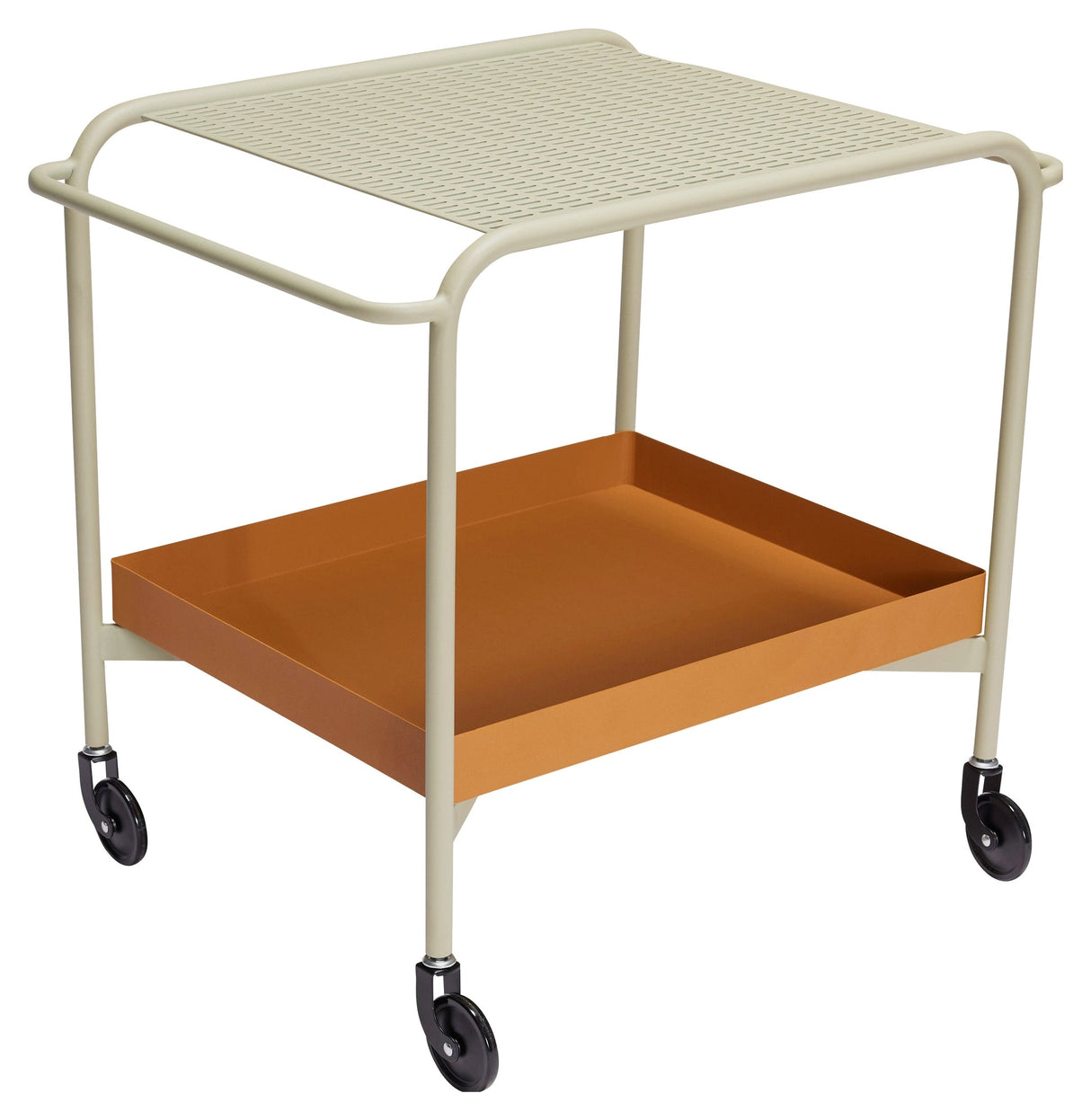 Push, Roller table, sand/brown