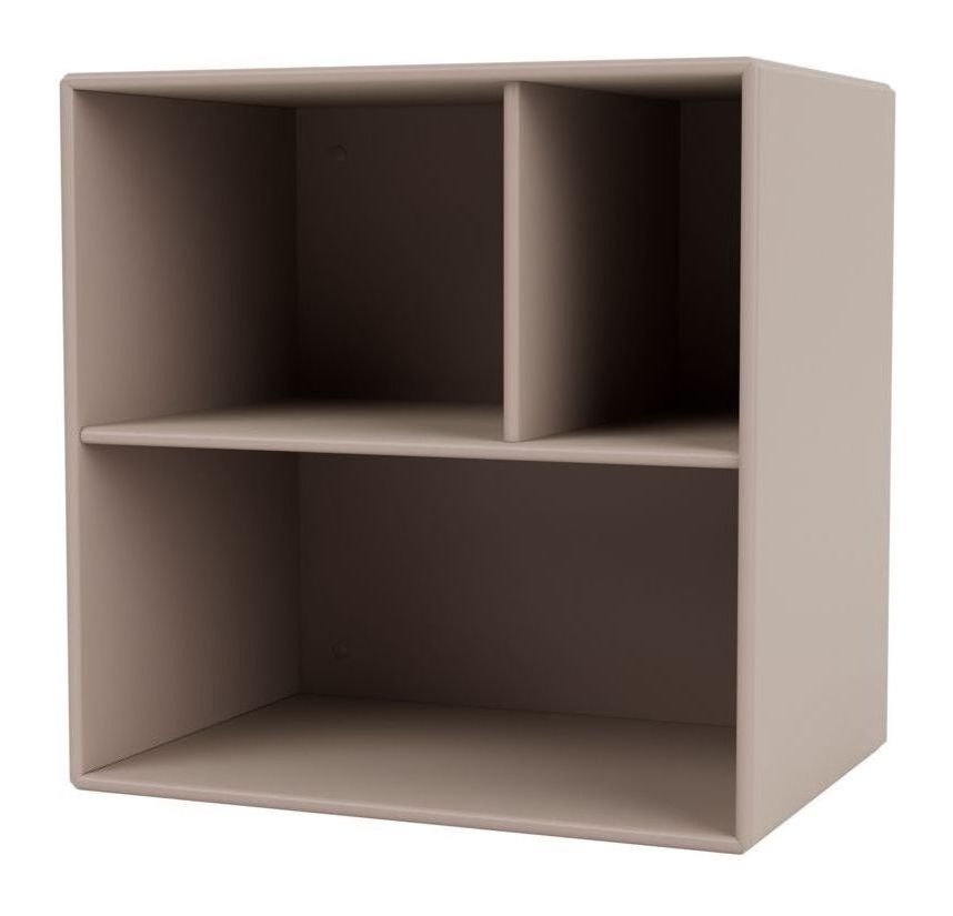 Mini 1302 Shelving Module with shelves, Mushroom