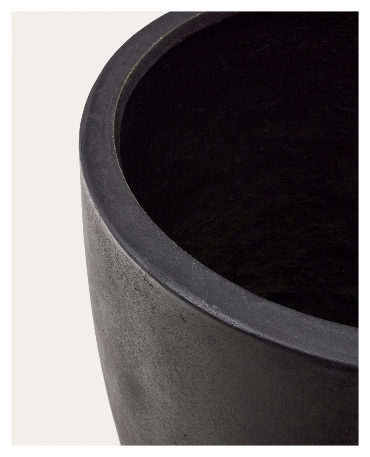 Cement Jar, Black Ø 75 cm