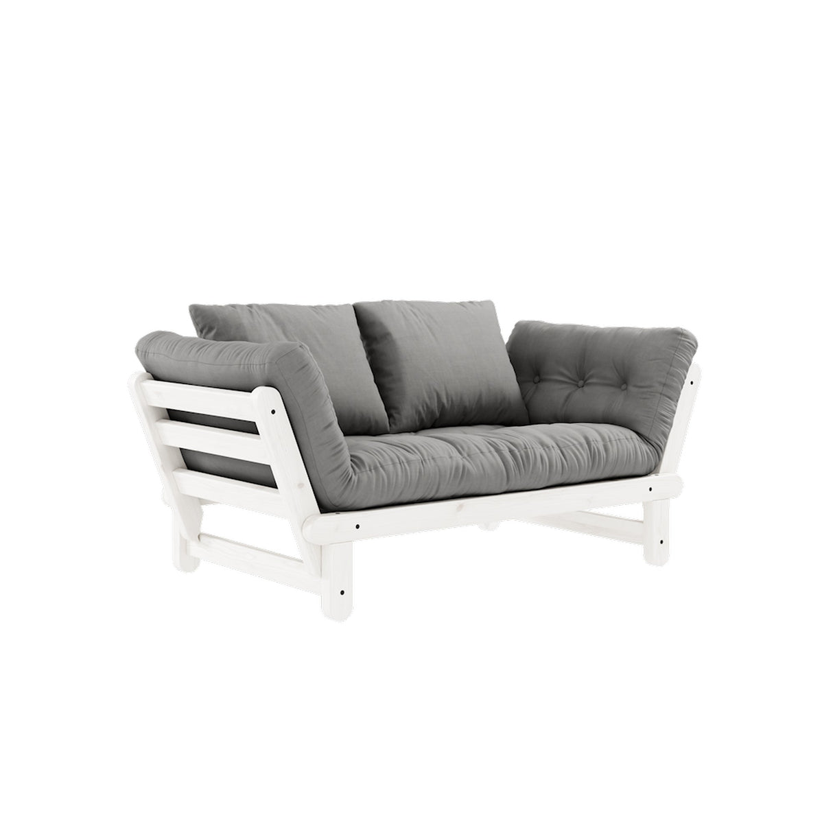 Beat, sofa bed, gray/white