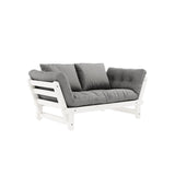 Beat, sofa bed, gray/white