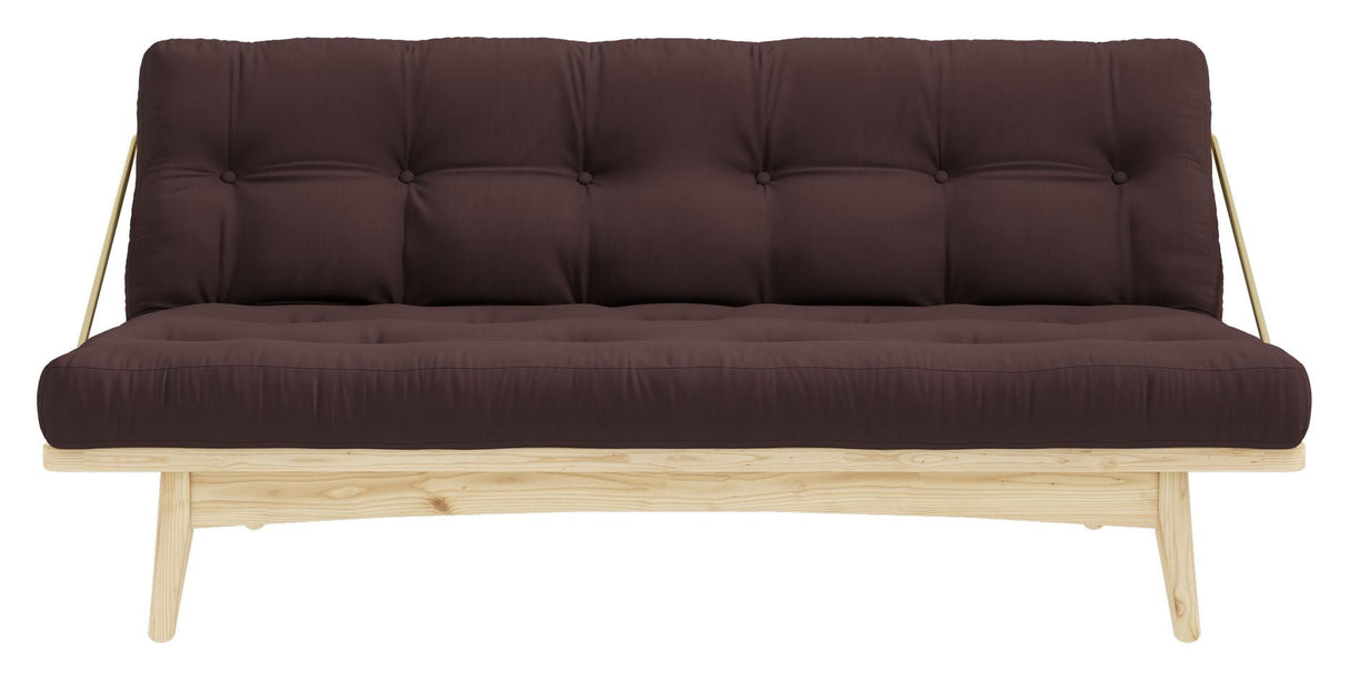 Folk Sofa bed, Pine/Brown