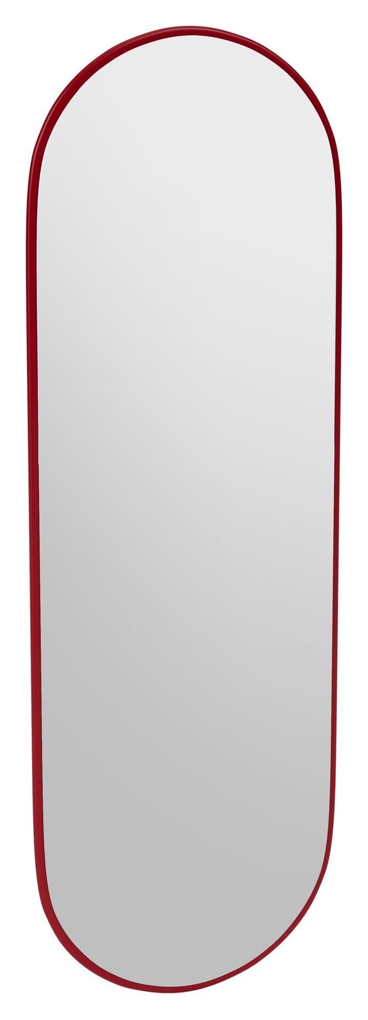 FIGURE Oval mirror, 165-Beetroot