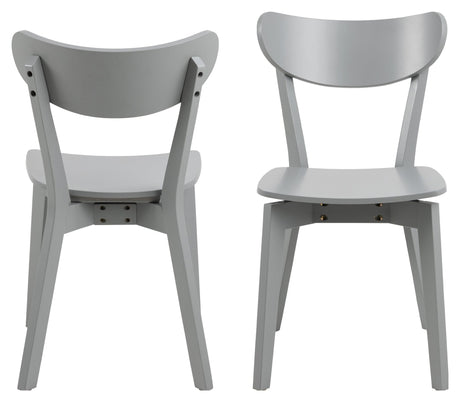 Roxby, dining chair - light gray