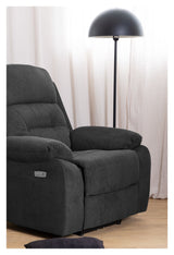 Vansbro, recliner - dark gray