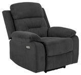 Vansbro, recliner - dark gray