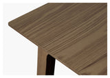 Bari, dining table 140/200 cm - dark oak