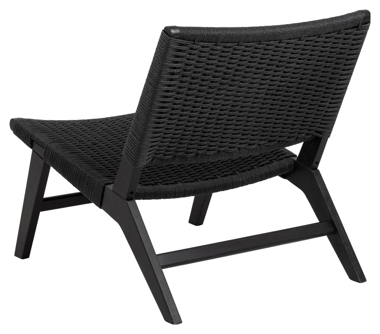 Carson, lounge chair - black