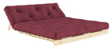 Roots 160 Sofa bed, Pine/Bordeaux,