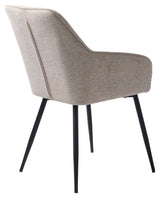 Nolan, dining chair w/armrests - sand