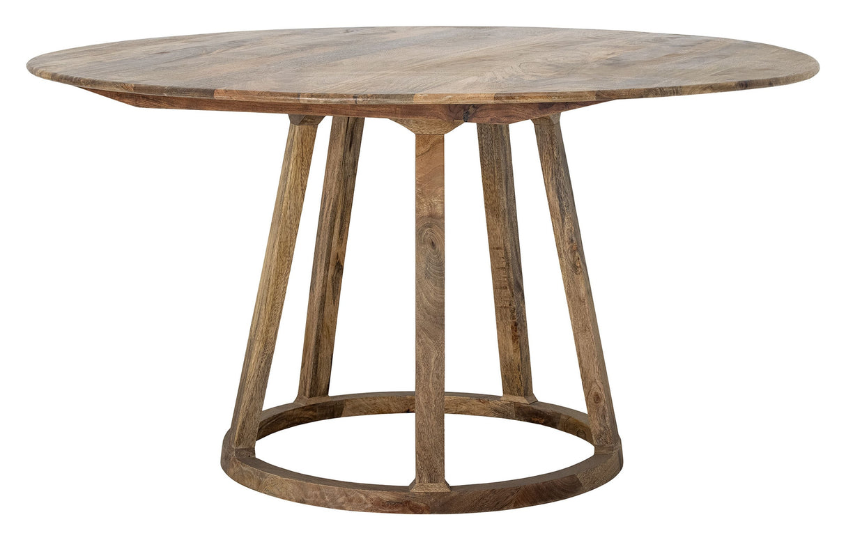 Bloomingville Avalon Dining Table, Nature, Mango, Ø146