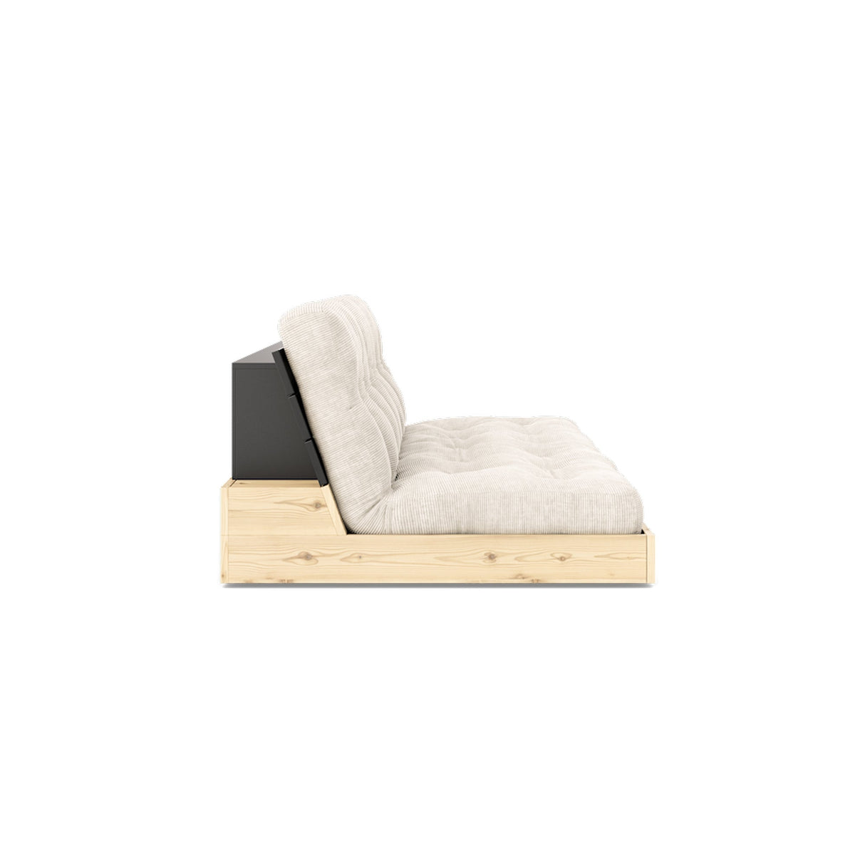 Base Sovesofa, Ivory/sort