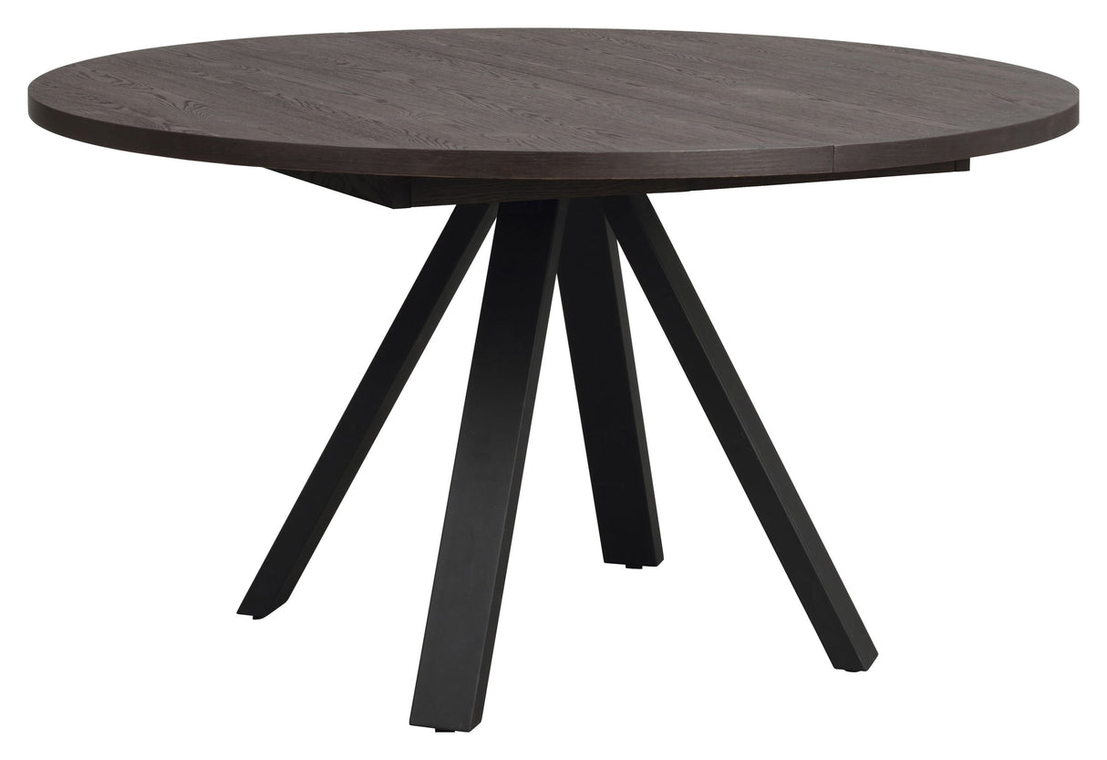 Maddock, dining table Ø135 - brown/oak