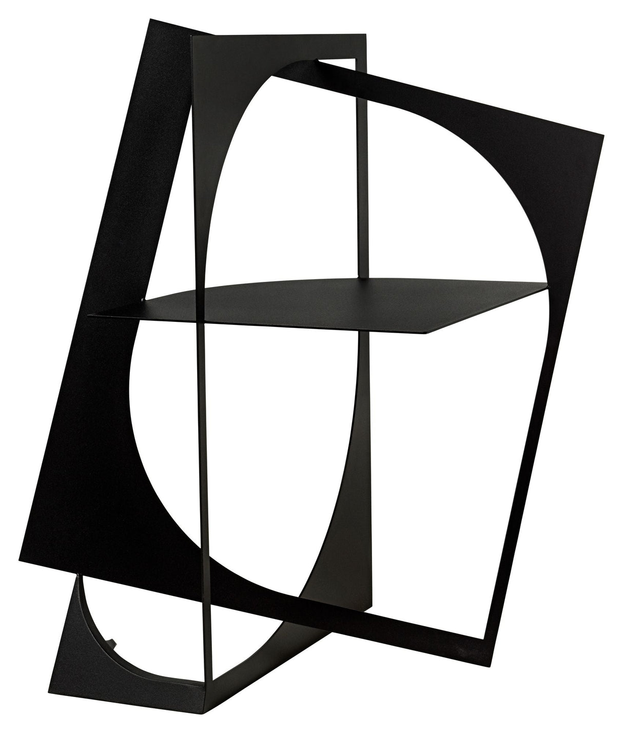 Frame Sculpture, Black Stainless Steel