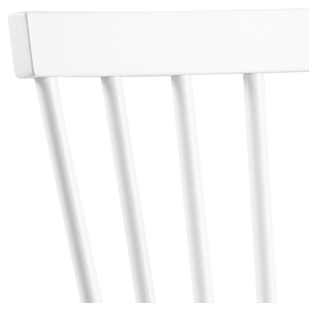 Riano, dining chair - white