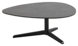 Barnsley, plector coffee table 84cm - black