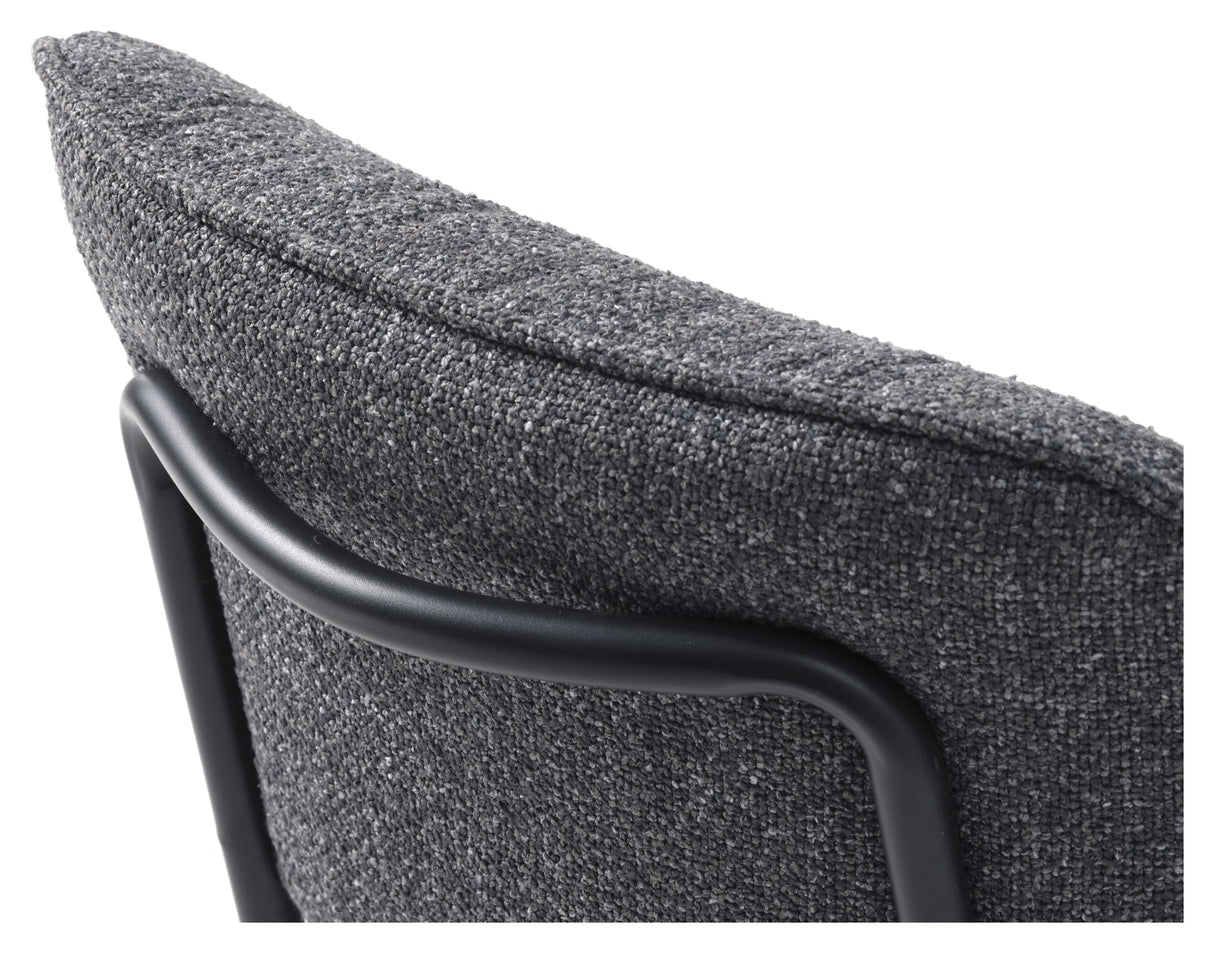 Buffalo, dining chair - gray