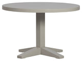 Deck Dining table, Ø120, Mango wood Gray