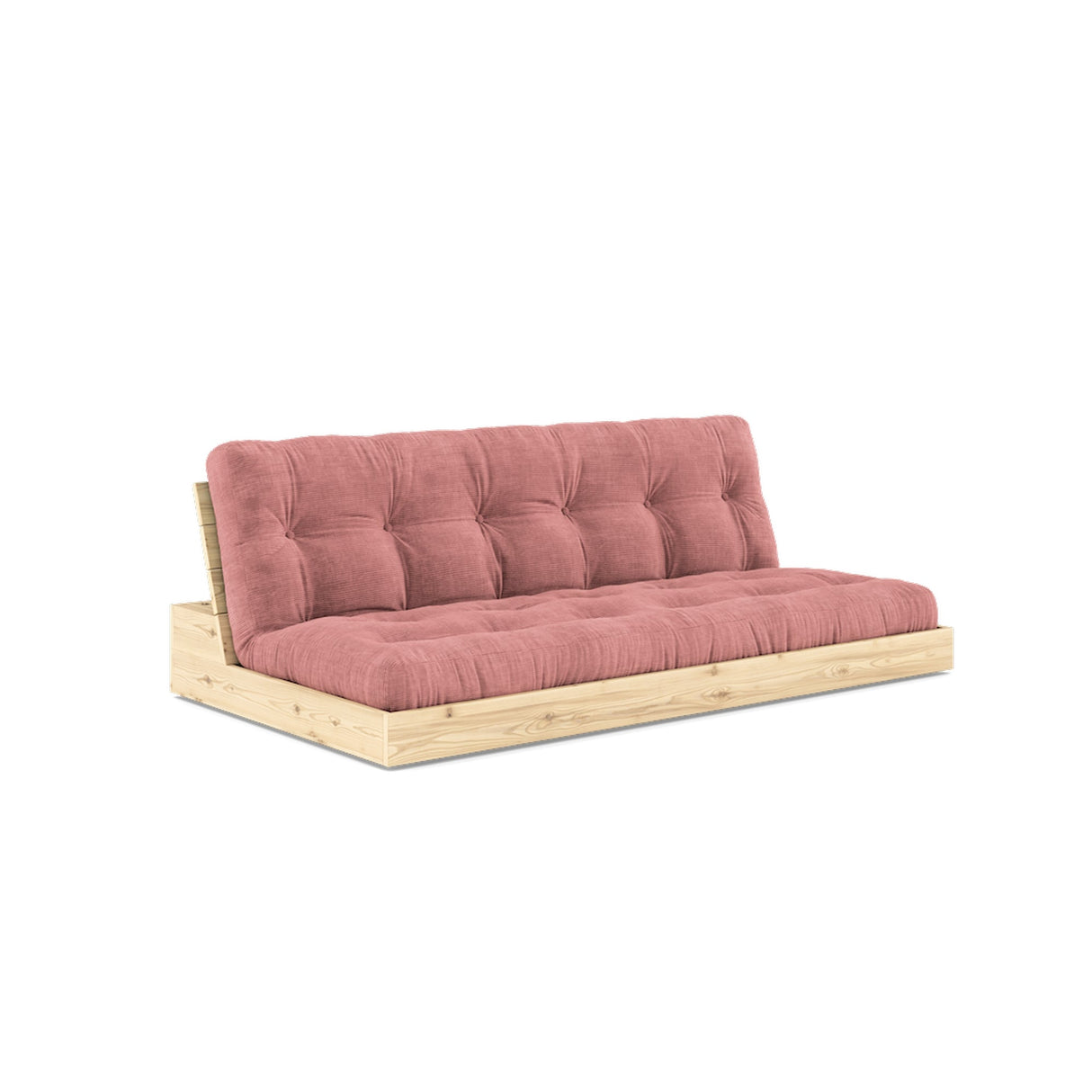 Base Sofa bed, Sorbet Pink/nature