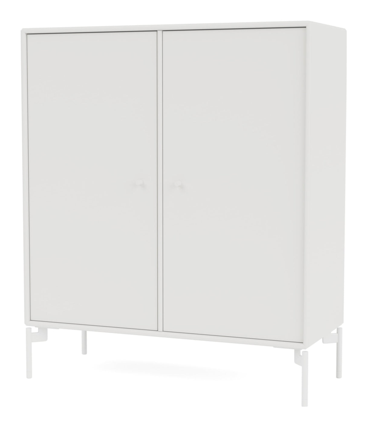 COVER Cabinet with white legs, White