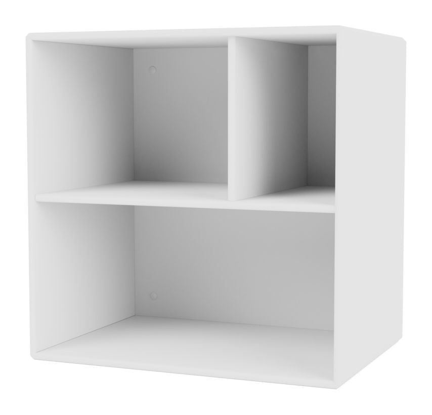 Mini 1302 Shelving Module with shelves, New White