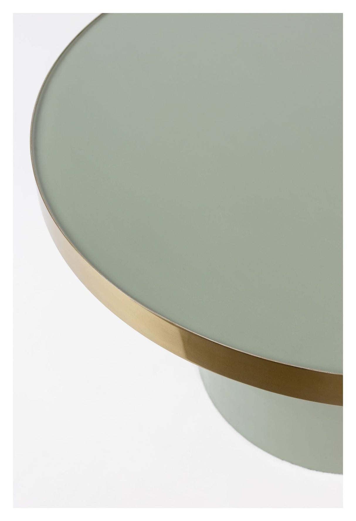 Zuiver Glam Coffee Table, Ø60, Green