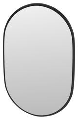 LOOK Oval mirror, 05-Black